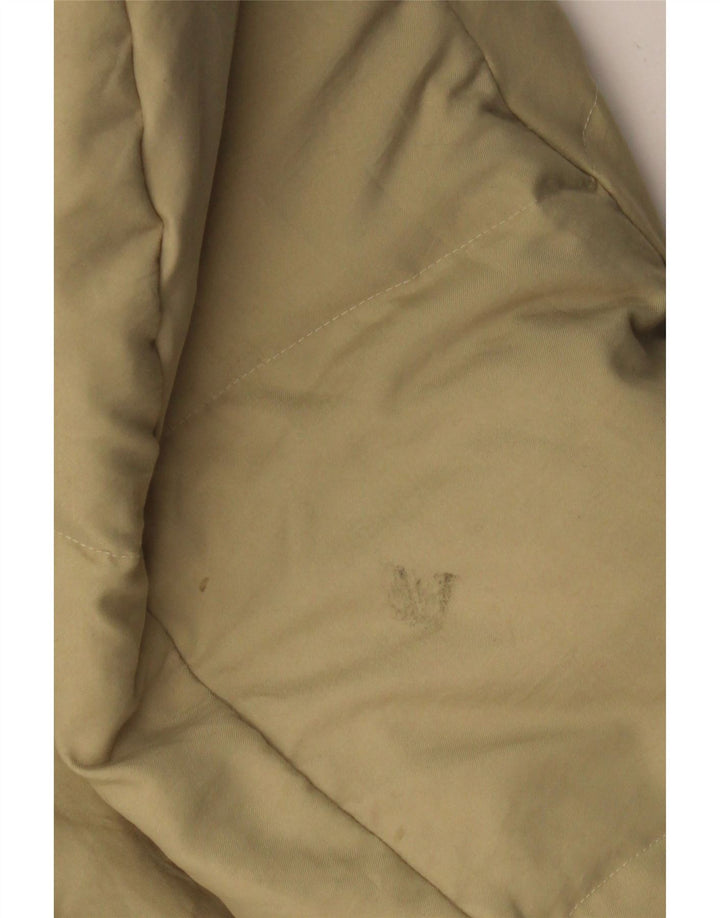 TRUSSARDI Polstret hættejakke til mænd IT 50 Stor grøn polyamid