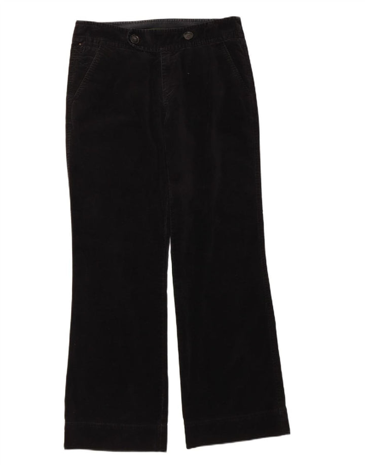 EDDIE BAUER Womens Bootcut Casual Trousers W32 L31 Black
