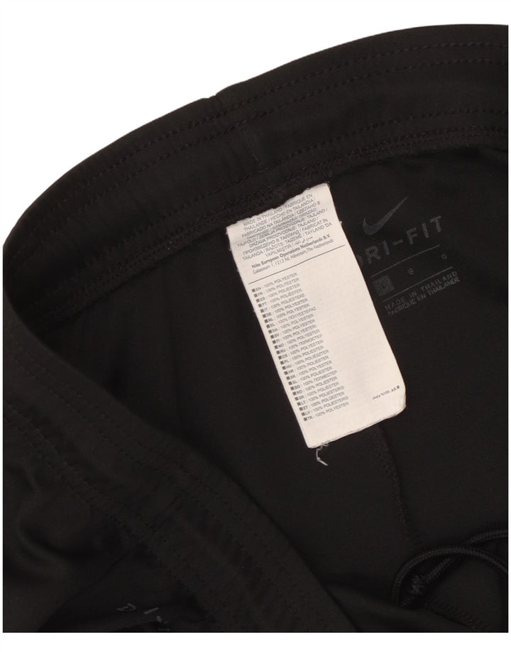 Nike Herre Dri Fit sportsshorts, store sorte polyester
