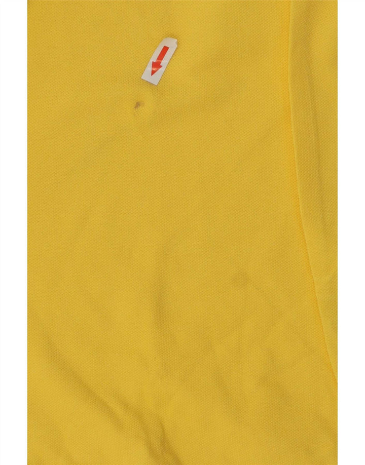 Lotto Herre Polo Shirt Stor Gul Bomuld