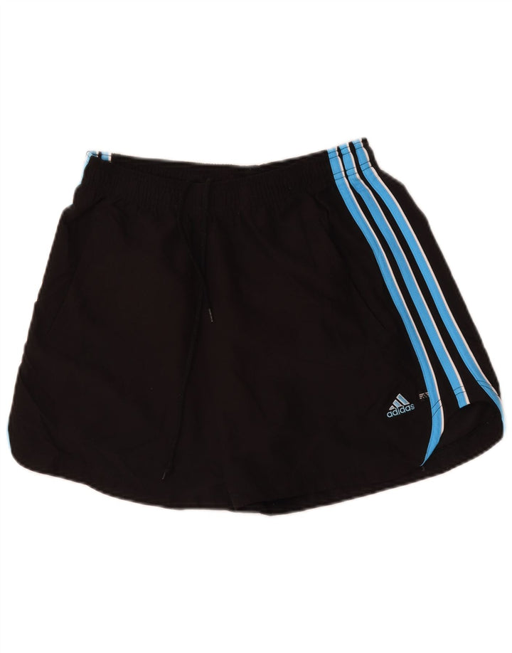 Adidas sportsshorts til kvinder UK 16 Large Black Polyester