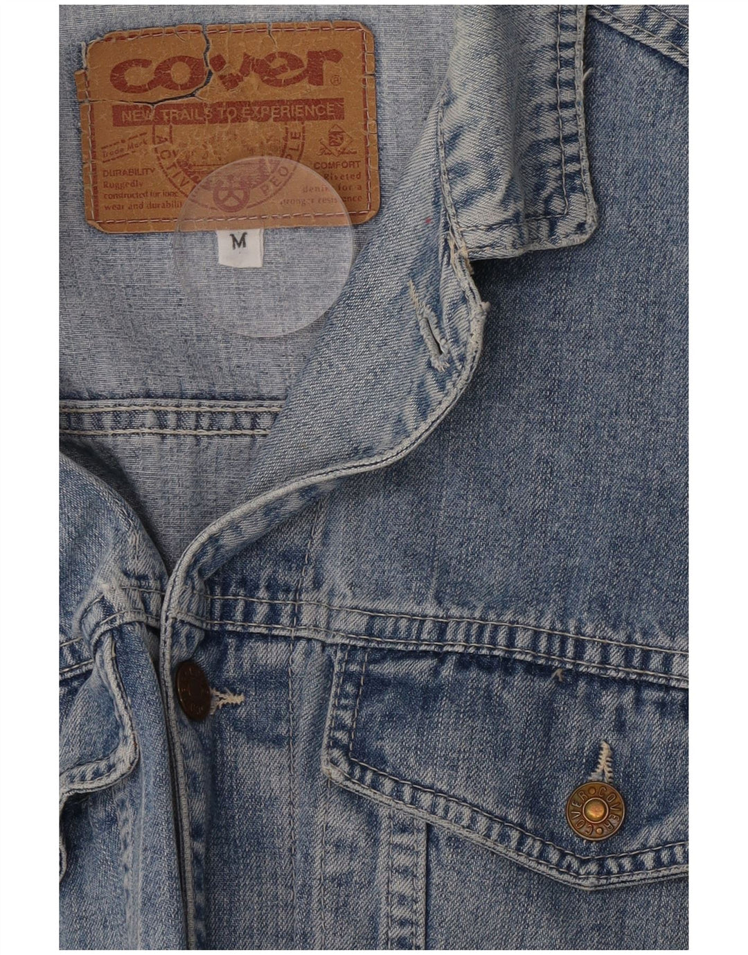 Cover Herre denimjakke UK 38 Medium Blue