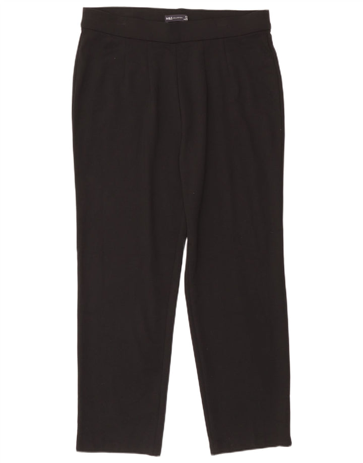 Marks & Spencer Womens Leggings UK 16 Large Black Viscose