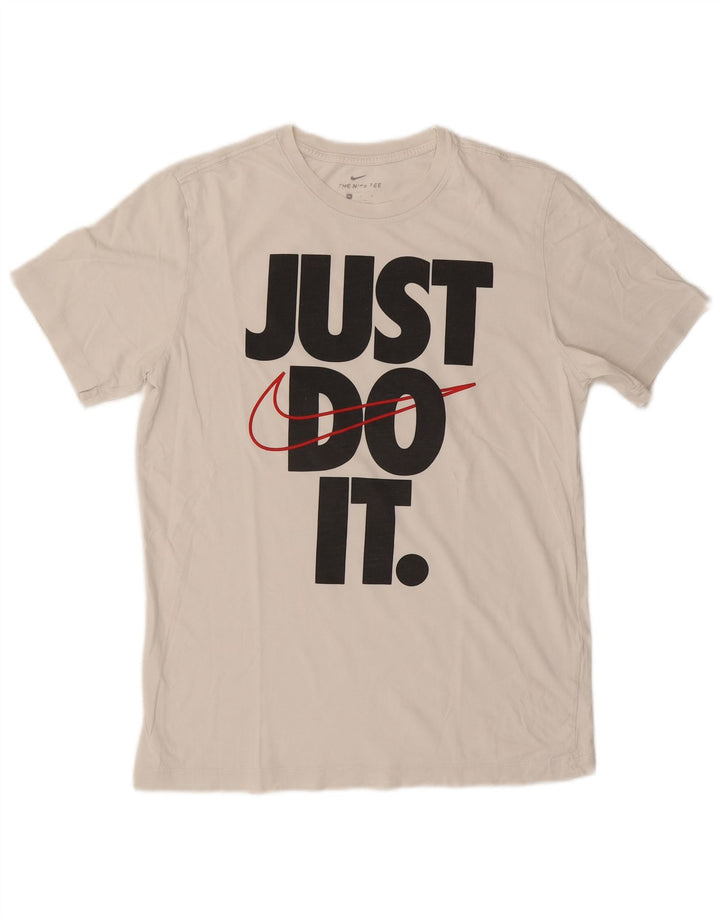 Nike grafisk t-shirt til mænd, medium hvid