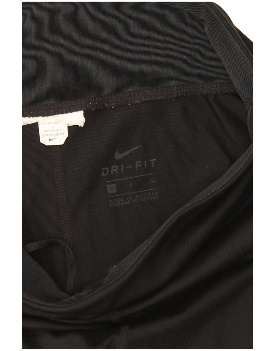 Nike Dame Dri Fit Capri Leggings UK 8 Small Black