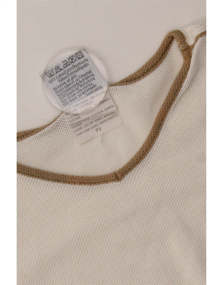 Lee Dame T-Shirt Top UK 14 Medium Hvid Bomuld