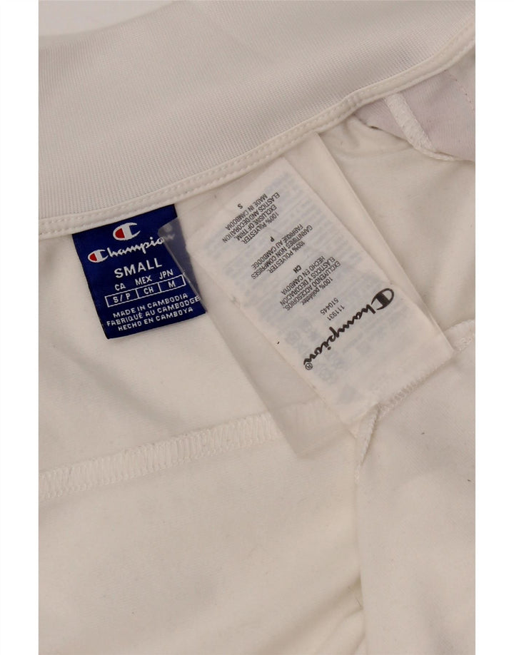 Champion Dame grafisk træningsdragt Topjakke UK 10 Lille hvid polyester