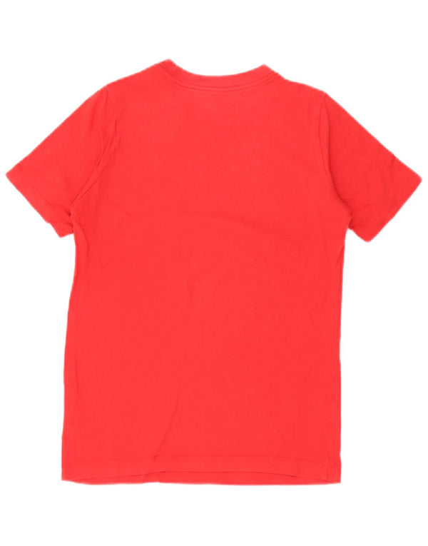 Nike drenge grafisk t-shirt top 12-13 år stor rød bomuld