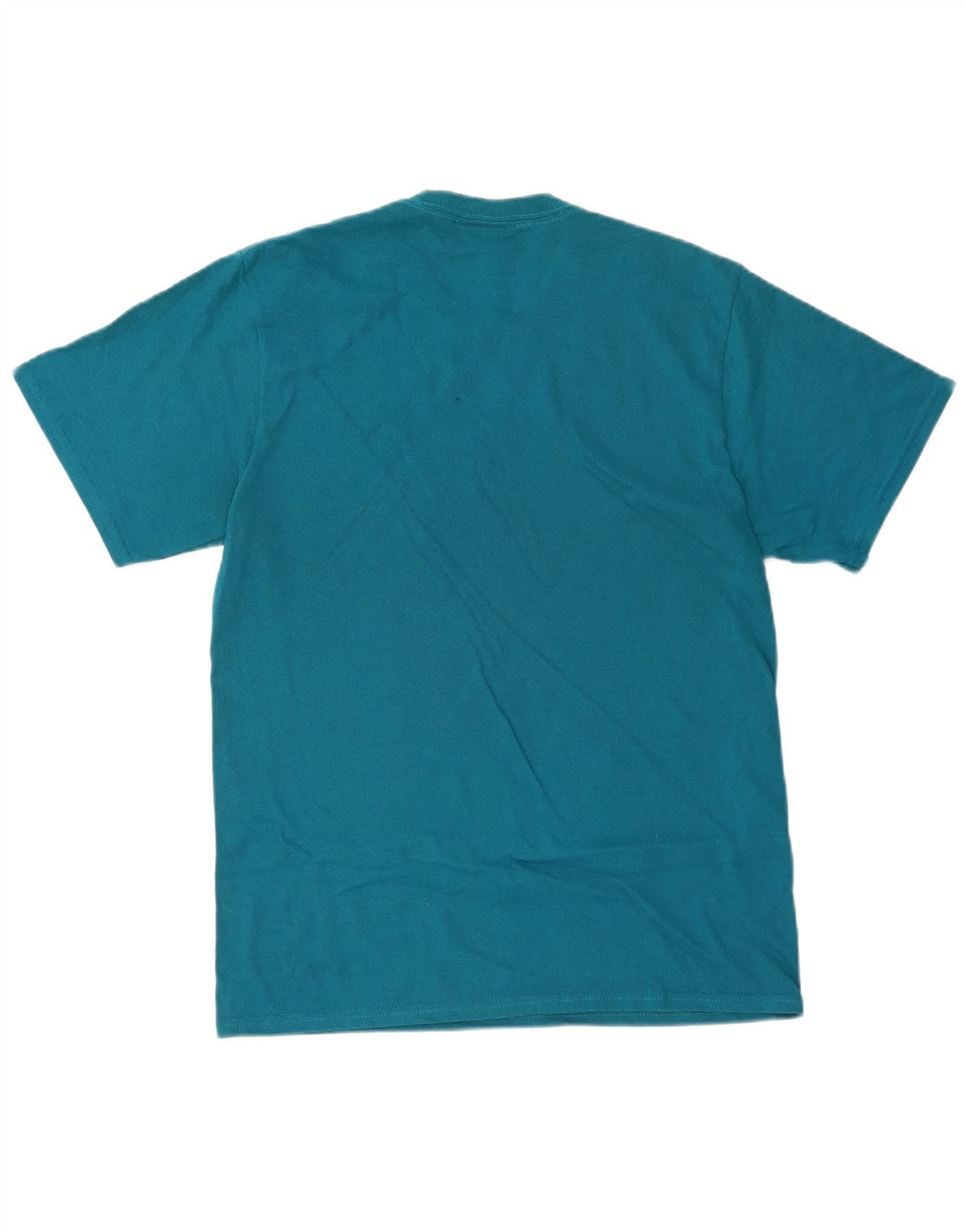 HUF Herre Grafisk T-Shirt Top Medium Blå Bomuld