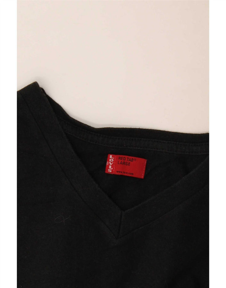 Levi's Herre T-Shirt Top Stor Sort