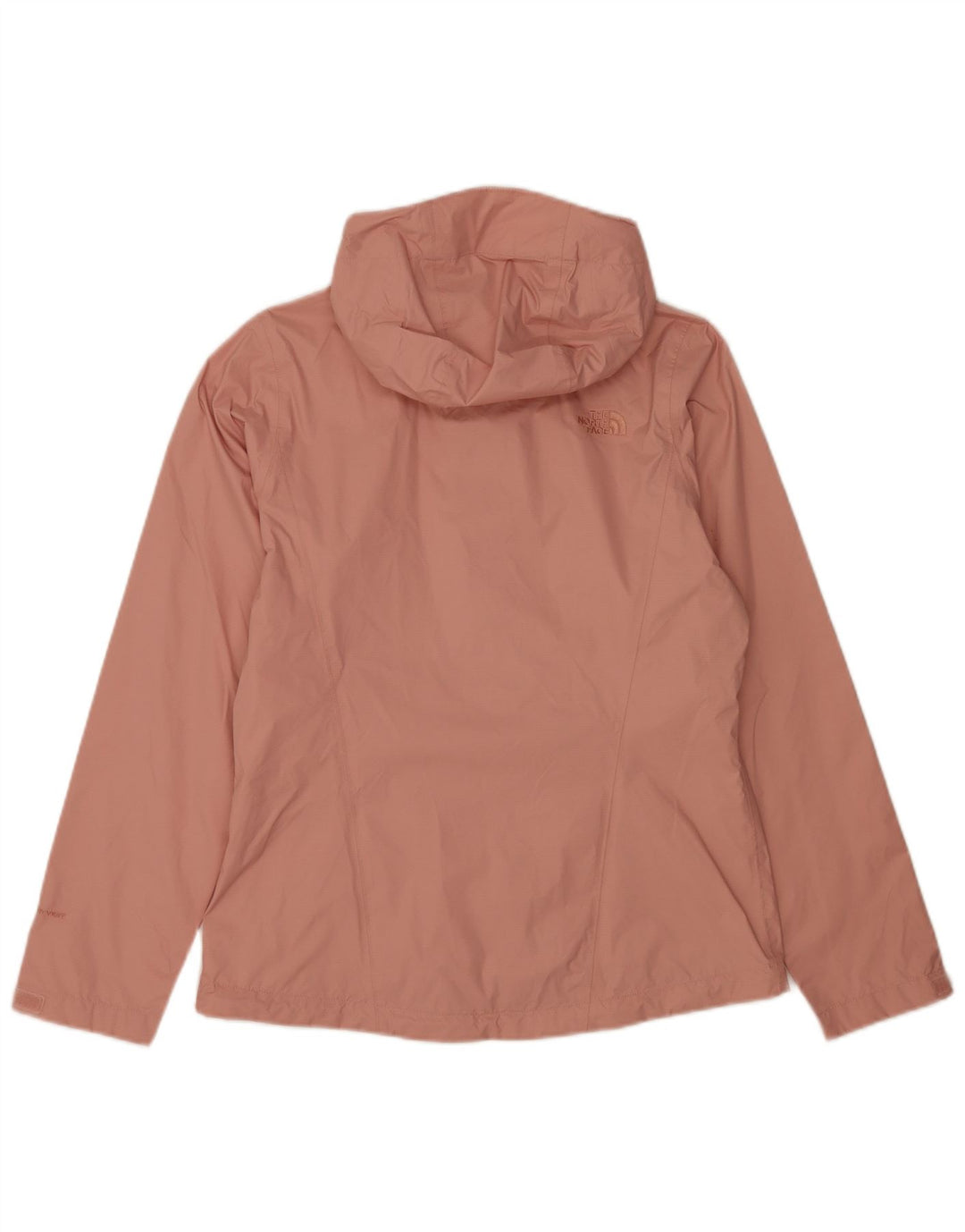 The North Face Regnjakke med hætte til kvinder UK 14 Medium Pink Nylon