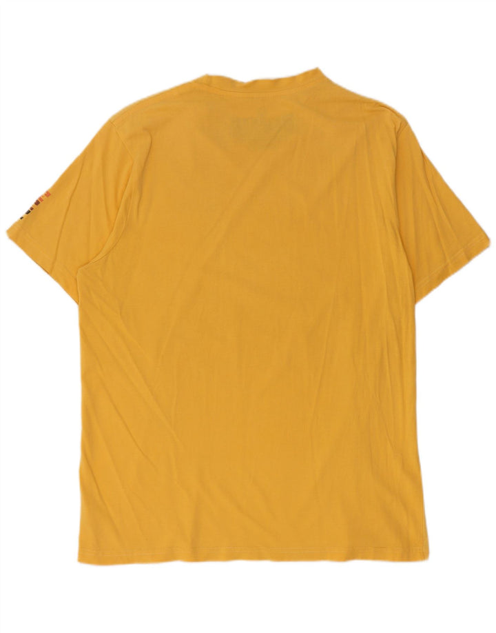 Billabong Herre T-Shirt Top Stor Gul Bomuld