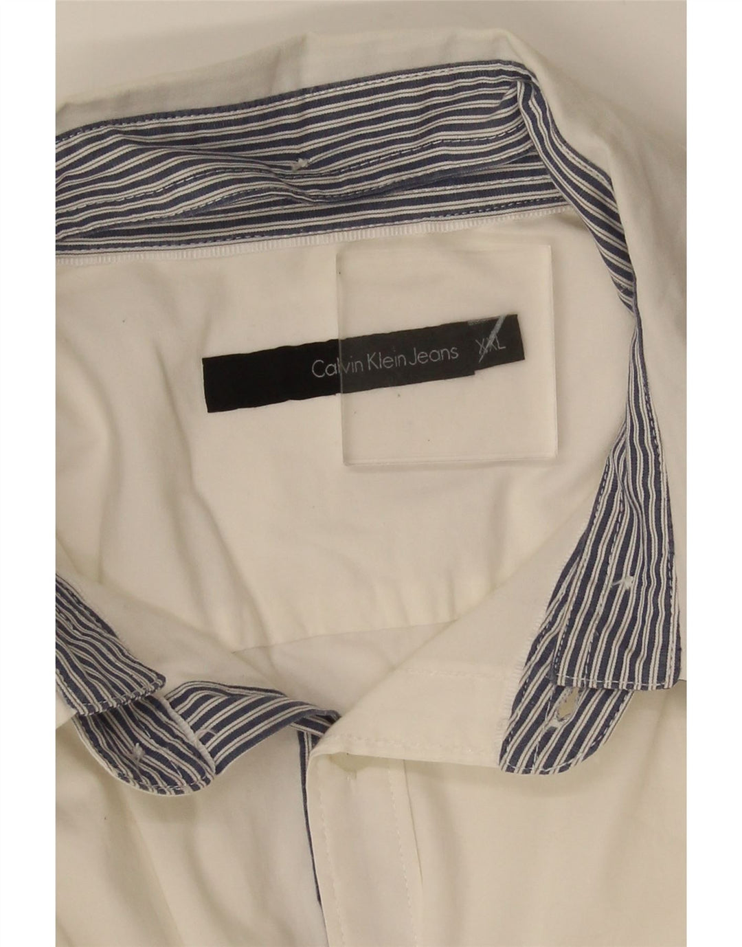 Calvin Klein Jeans Herreskjorte 2XL Hvid