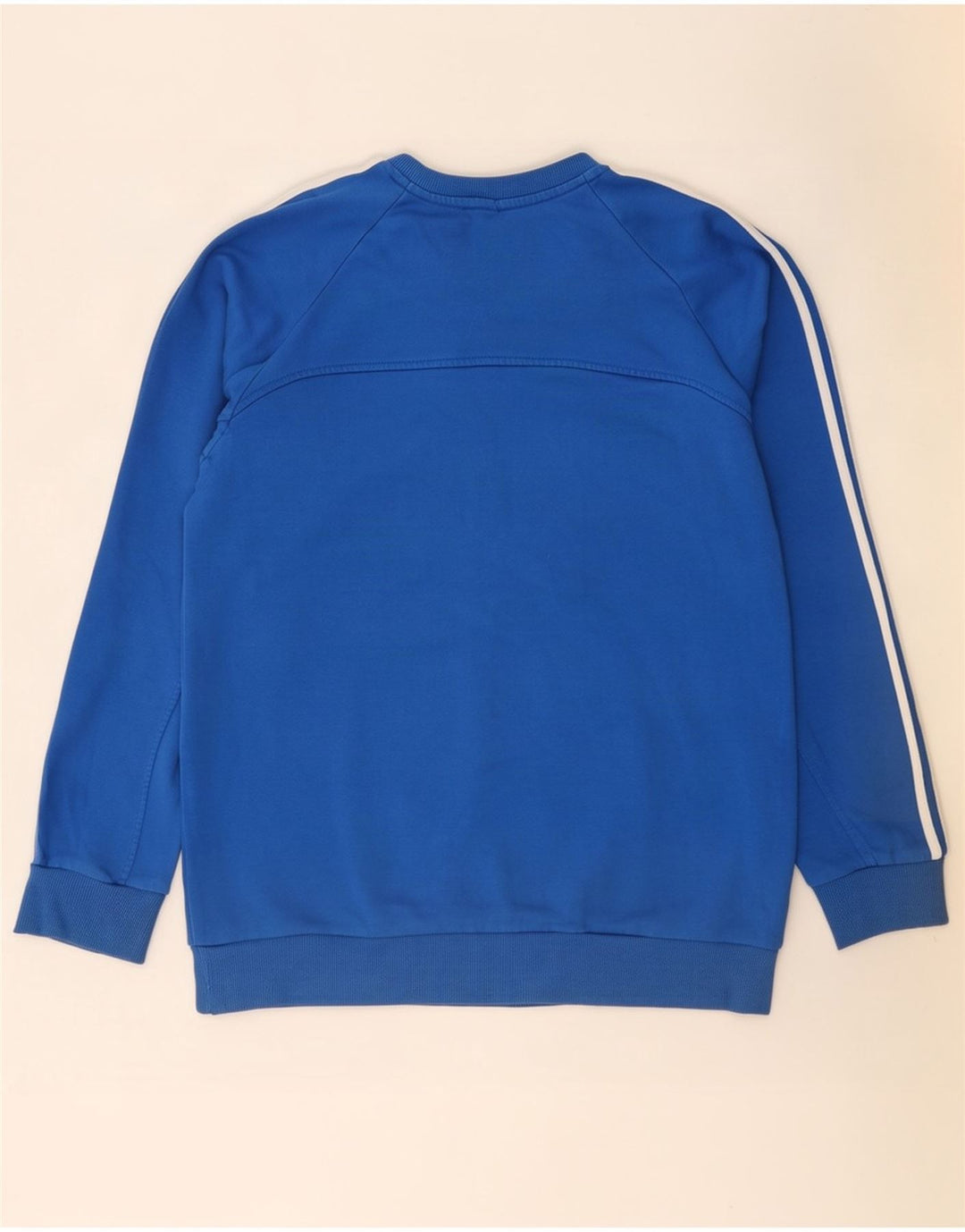 Adidas Sweatshirt til mænd, stor blå bomuld