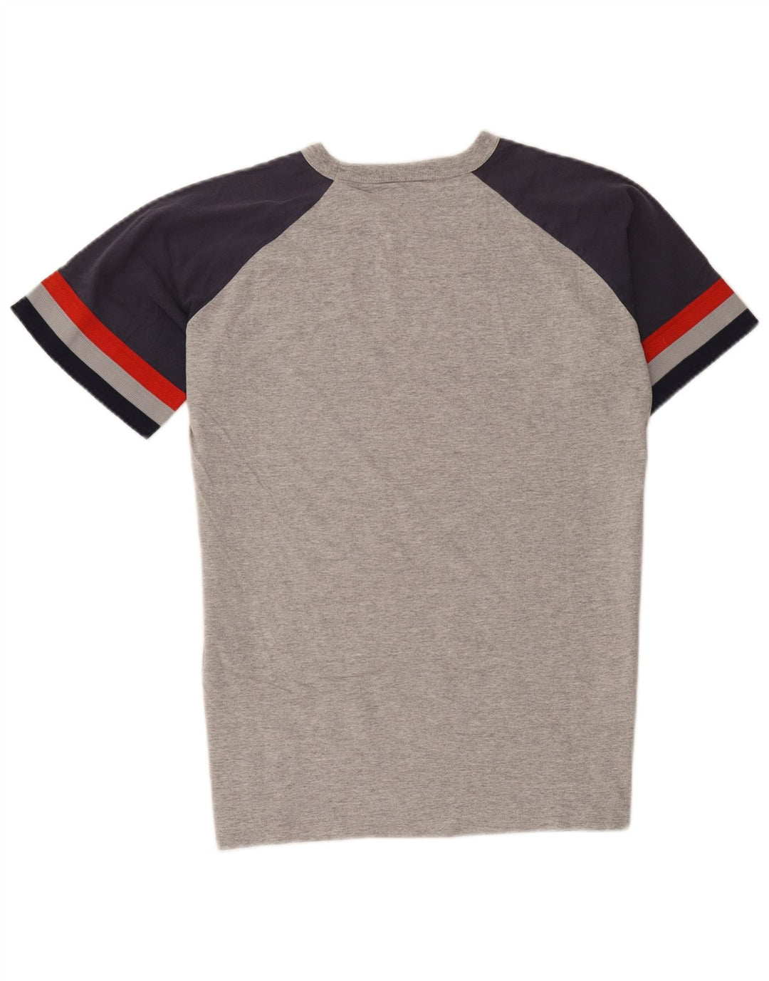 Lee Herre grafisk T-shirt top mellemgrå farveblok