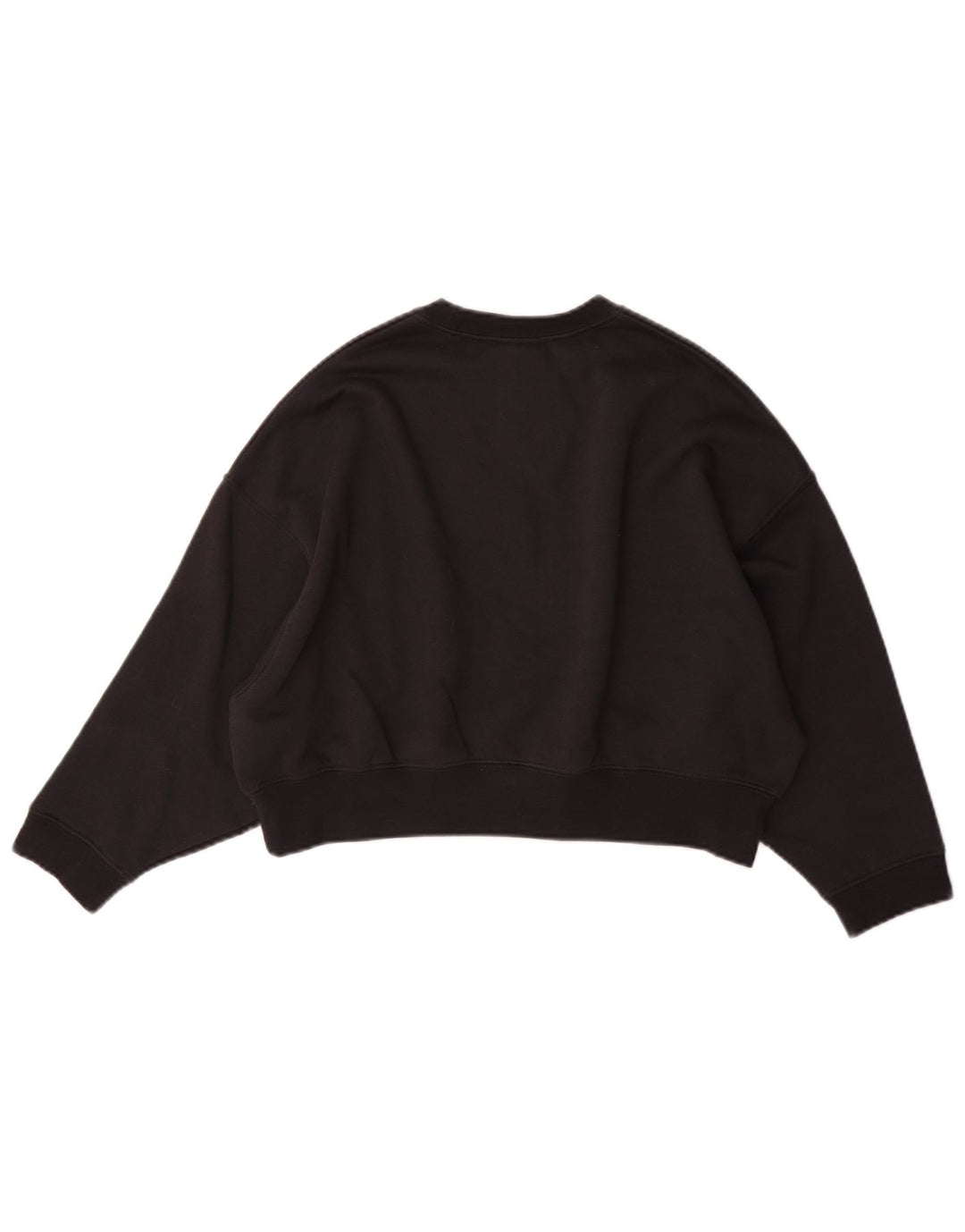 Nike Girls Oversized Grafisk Sweatshirt Jumper 10-11 år Medium Sort