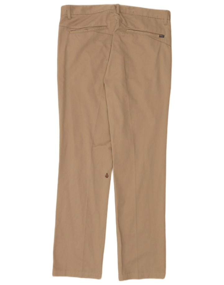 Volcom Herre Slim Chino Bukser W36 L34 Beige Bomuld