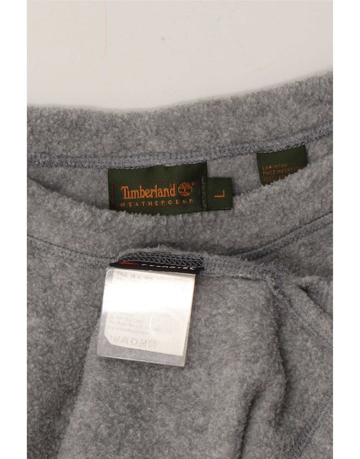 Timberland Herre Fleece Jumper Stor Grå Flecked Polyester