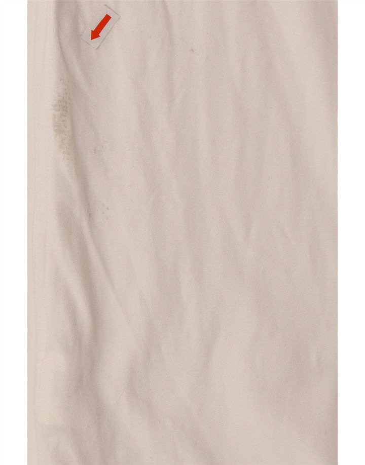 NORTH SAILS Herre Grafisk T-Shirt Top XL Hvid Bomuld