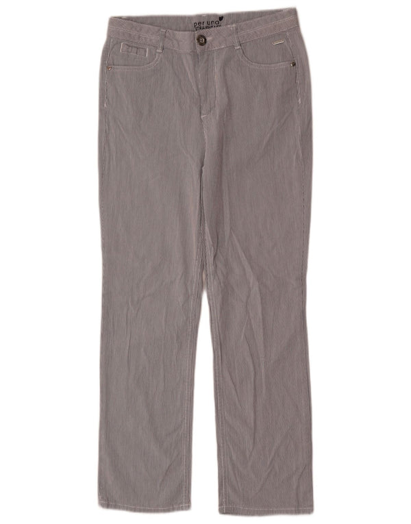 Marks & Spencer Dame Casual Bukser UK 10 Small W28 L26 Navy Blue