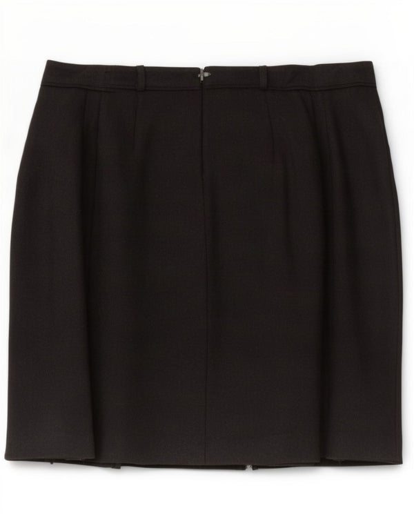 Guess Womens Pencil Skirt Medium W30 Black Polyester