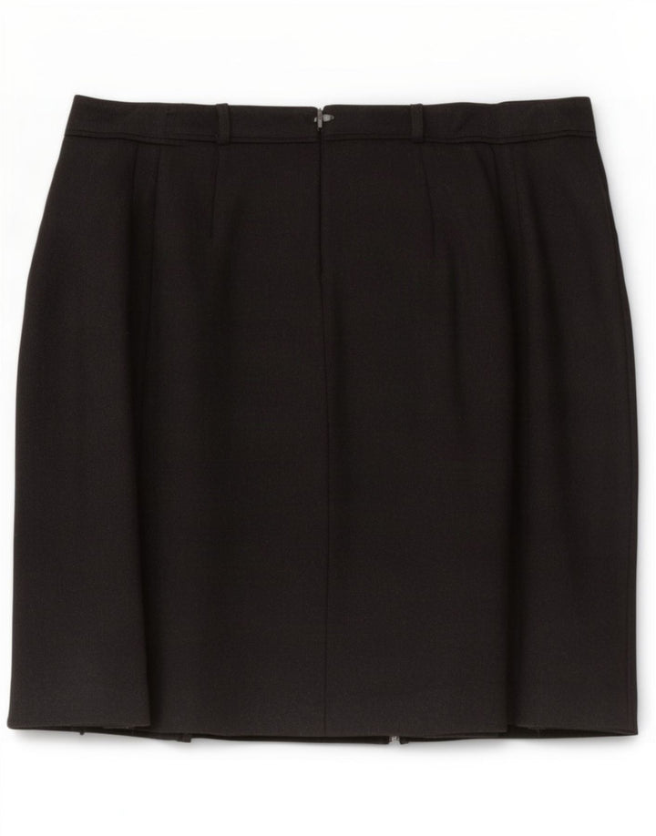 Guess Womens Pencil Skirt Medium W30 Black Polyester