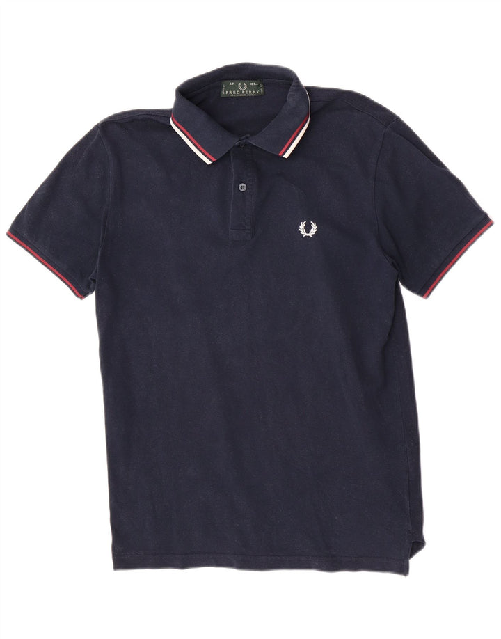 Fred Perry Herre poloshirt Medium marineblå bomuld