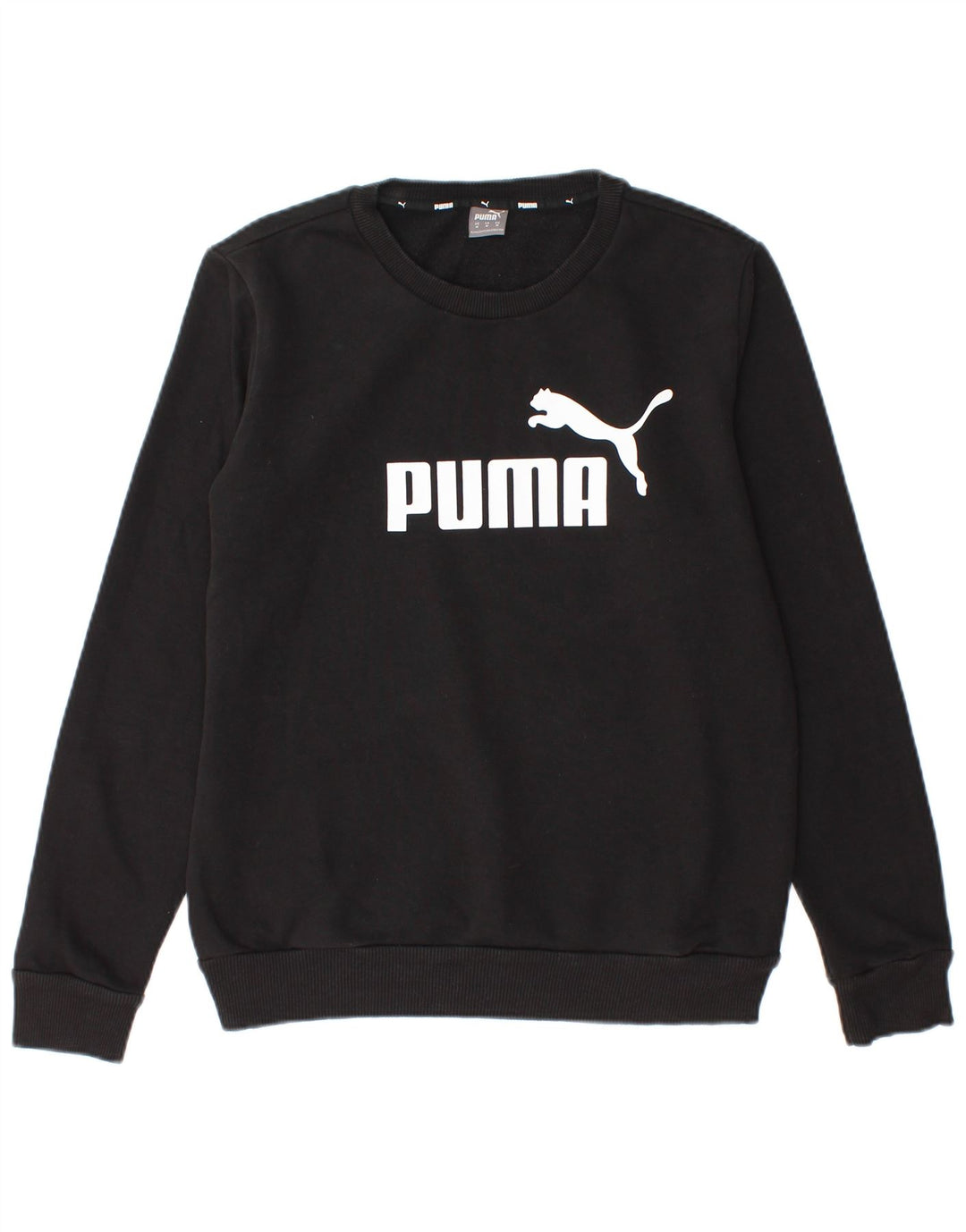 Puma Herre grafisk sweatshirt Jumper Medium Sort