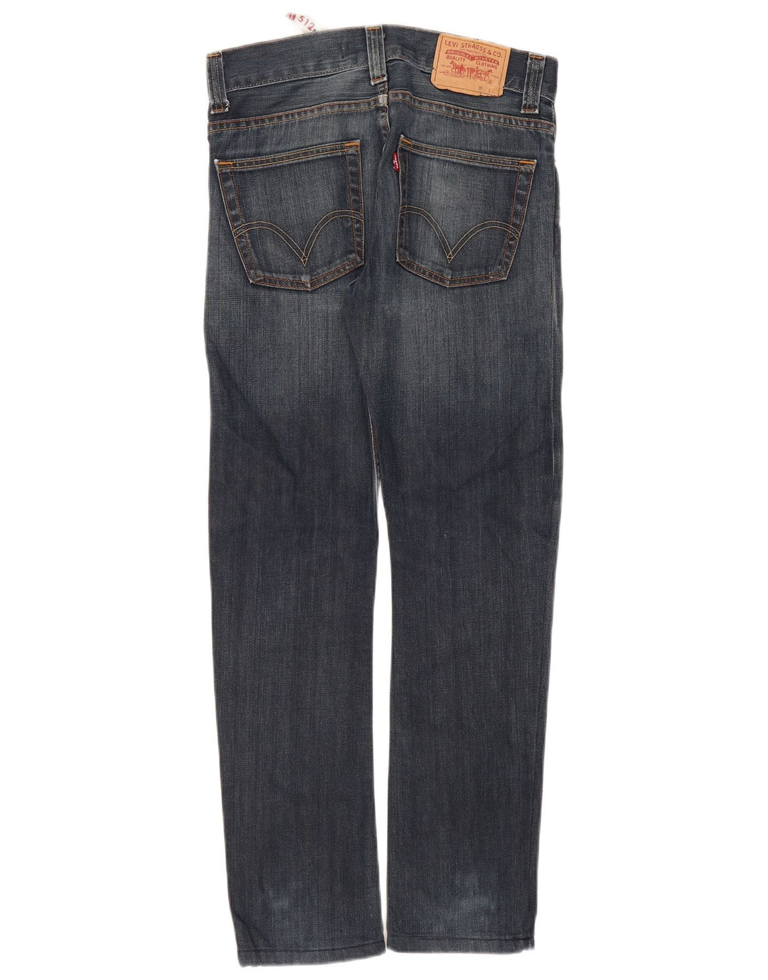 Levi's Dame 512 Bootcut Jeans W32 L32 Marineblå