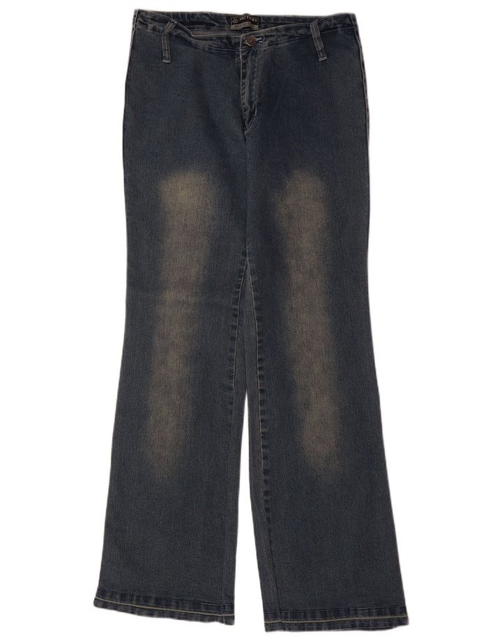Victory Dame Jeans med brede ben W30 L31 Blå Polyester