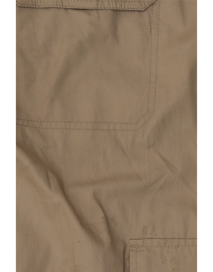 Cherokee Herre Straight Cargo Bukser W36 L34 Beige Bomuld