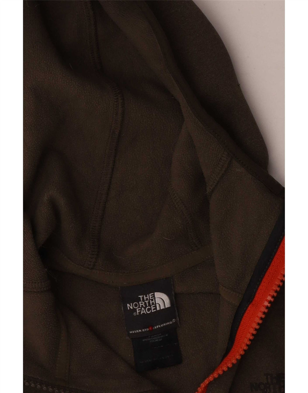 The North Face Dame Hættetrøje Sweater UK 10 Small Khaki Polyester