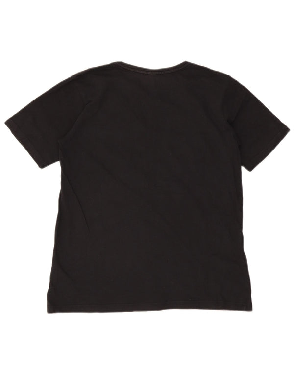 Quiksilver drenge Regular Fit grafisk T-shirt top 15-16 år sort bomuld
