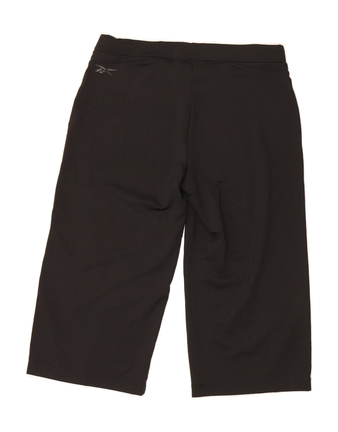 REEBOK Womens Sport Shorts UK 14 Medium  Black Polyester Vintage Reebok and Second-Hand Reebok from Messina Hembry 