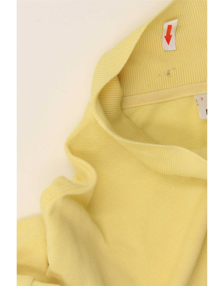 Lacoste Herre Polo Shirt Str. 7 2XL Gul Bomuld