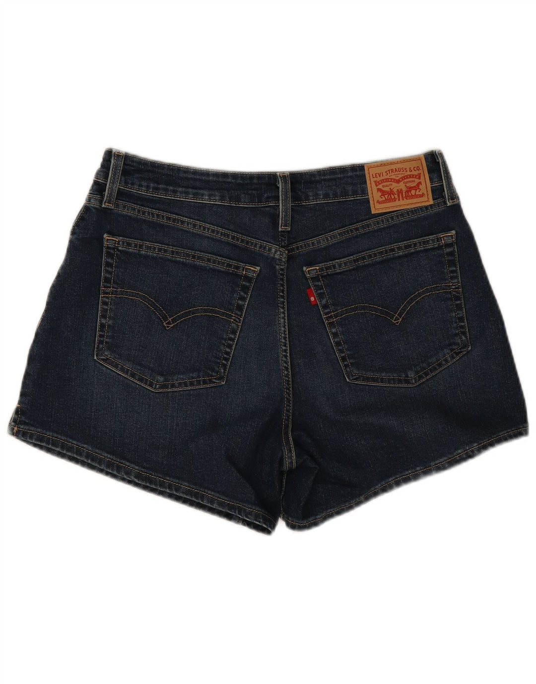 Levi's denimshorts til kvinder W30 mellemblå bomuld
