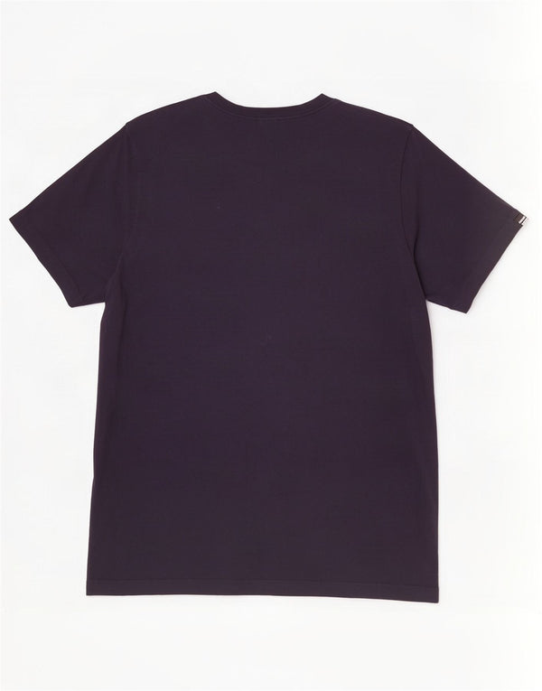 Adidas Herre grafisk T-shirt Top Stor marineblå bomuld