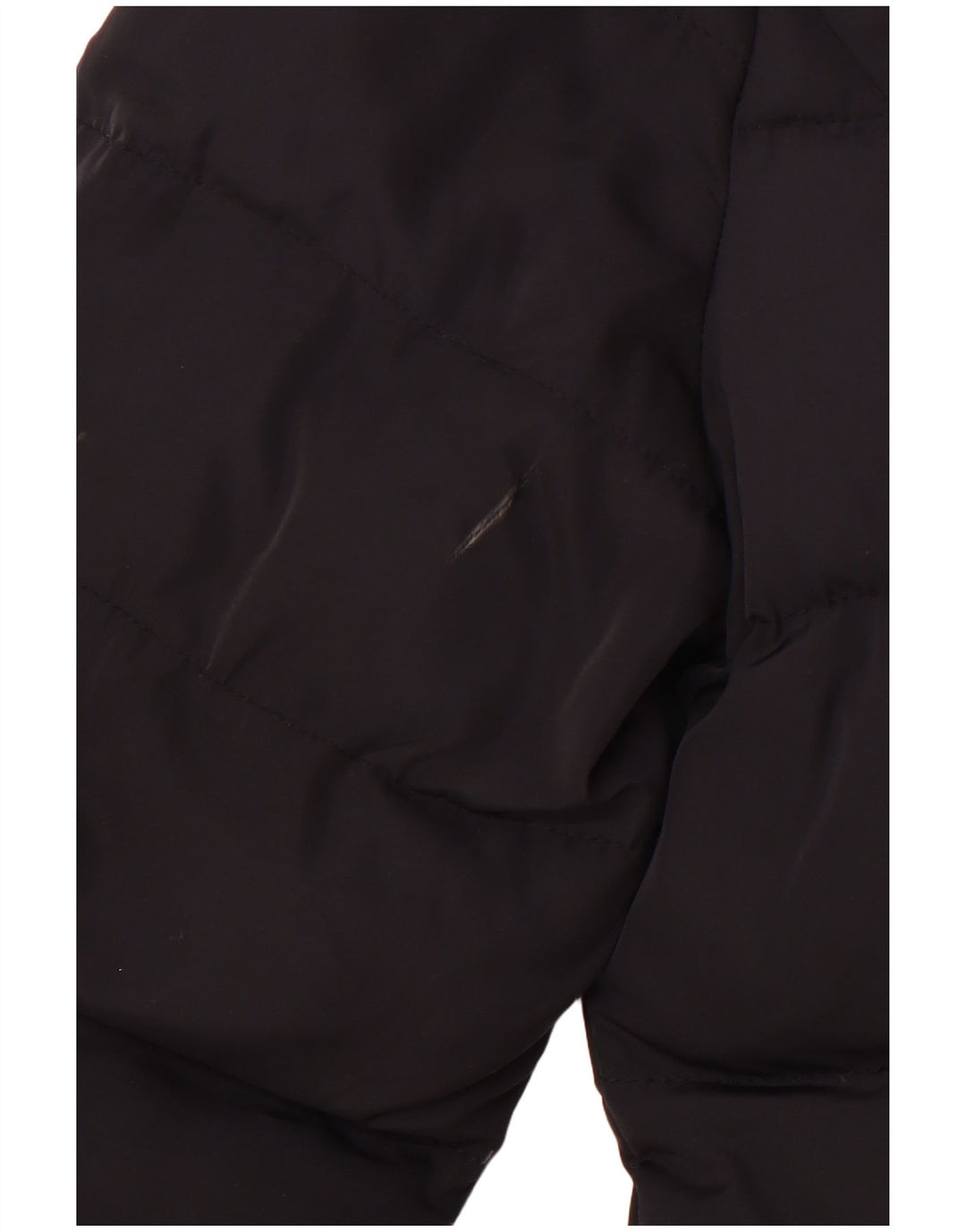 PUFFA polstret jakke til kvinder UK 16 Stor sort polyester