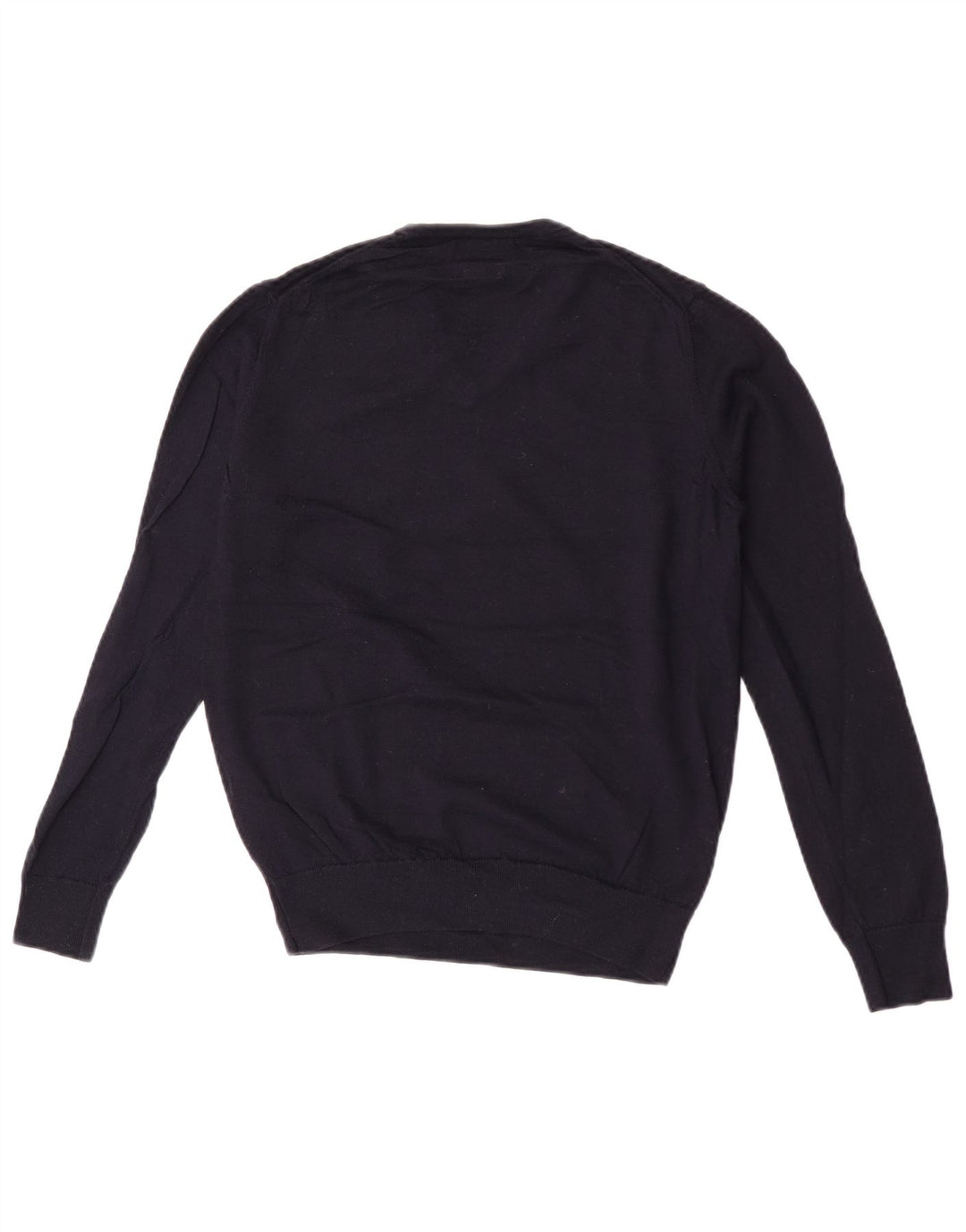 Zara Herre V-hals sweater Medium Marineblå Uld