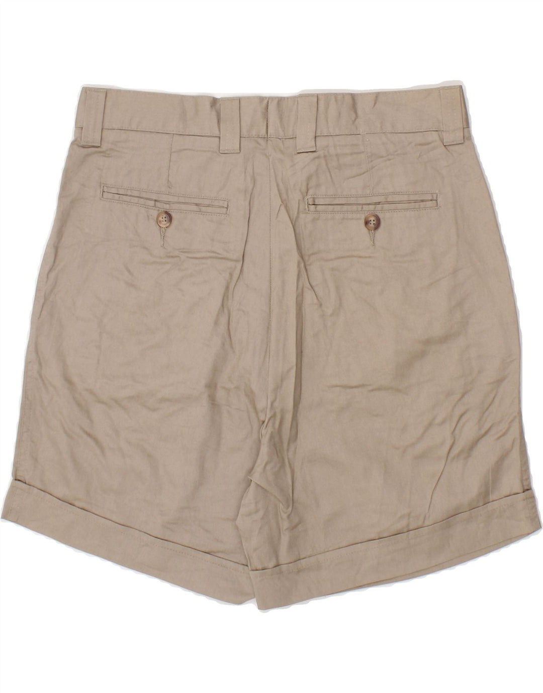 EUROPEAN PROJECT Womens Pegged Chino Shorts IT 48 Medium W32 Beige Cotton Vintage European Project and Second-Hand European Project from Messina Hembry 