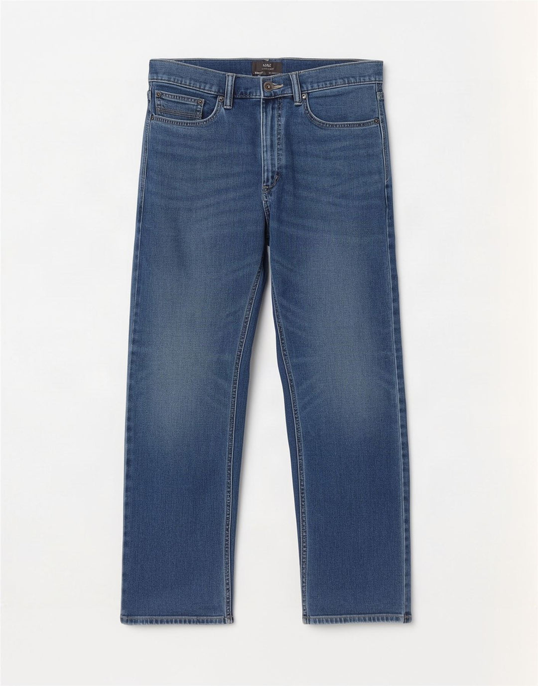 Marks & Spencer Straight Jeans til mænd W32 L29 blå bomuld