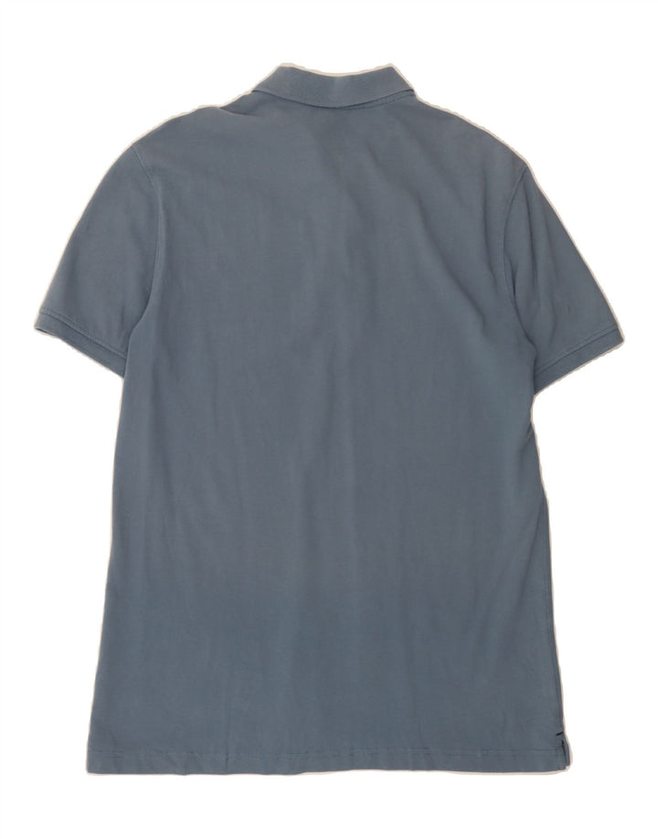 NAPAPIJRI Mens Polo Shirt Large Blue Vintage Napapijri and Second-Hand Napapijri from Messina Hembry 