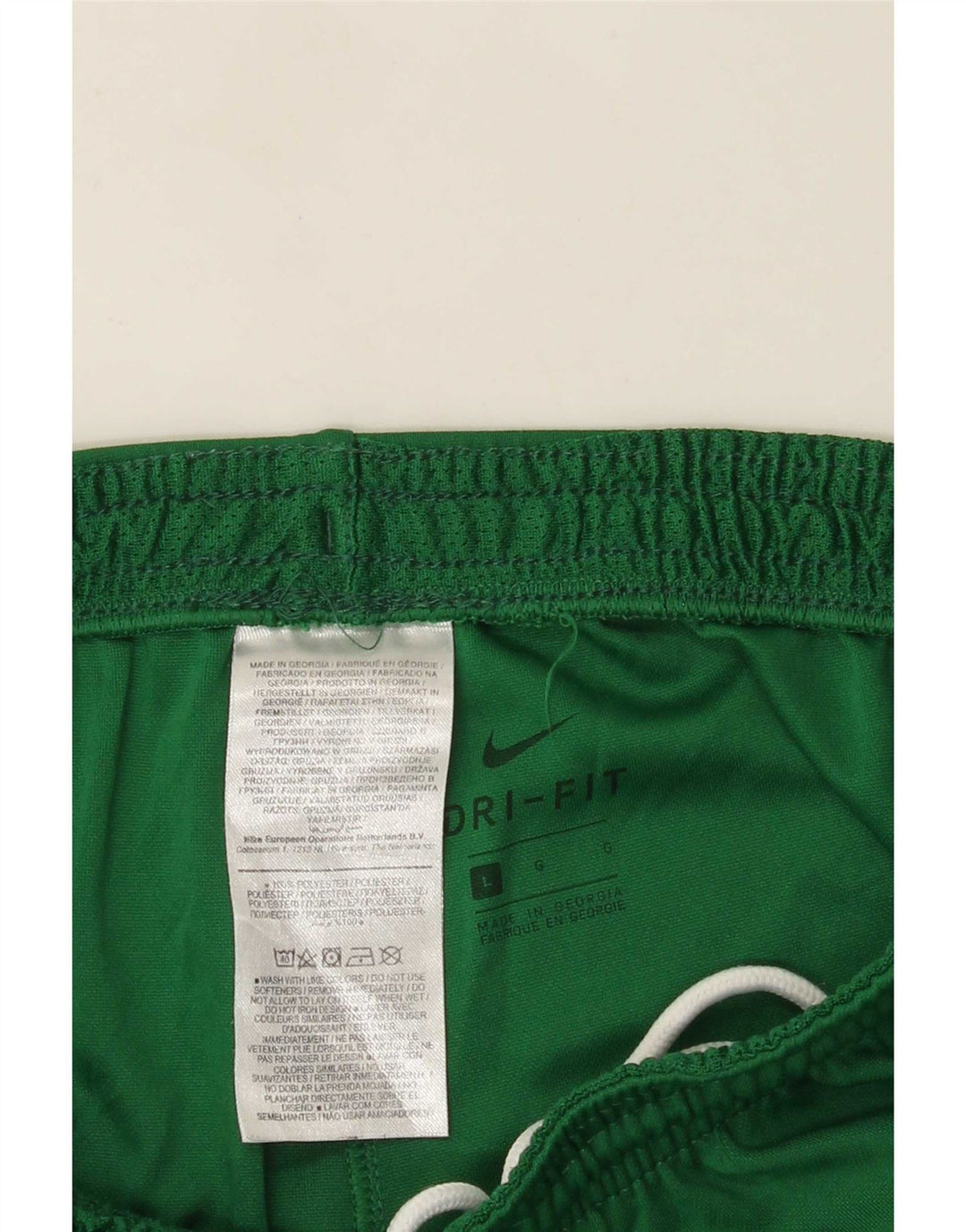 Nike Herre Dri Fit Sportshorts Store Grønne Polyester
