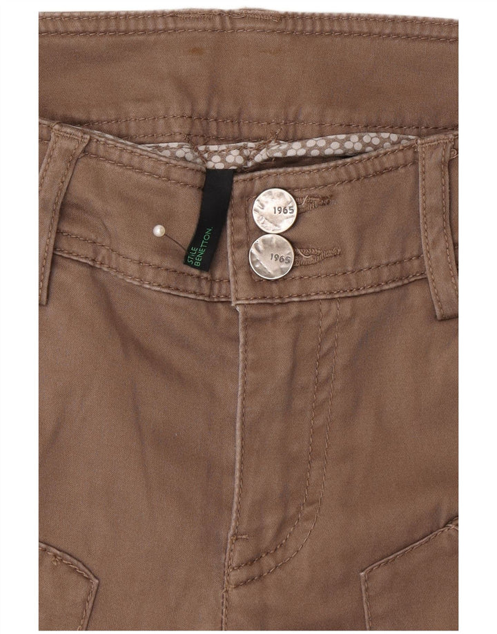 Benetton Herre Slim Casual Bukser W30 L33 Beige