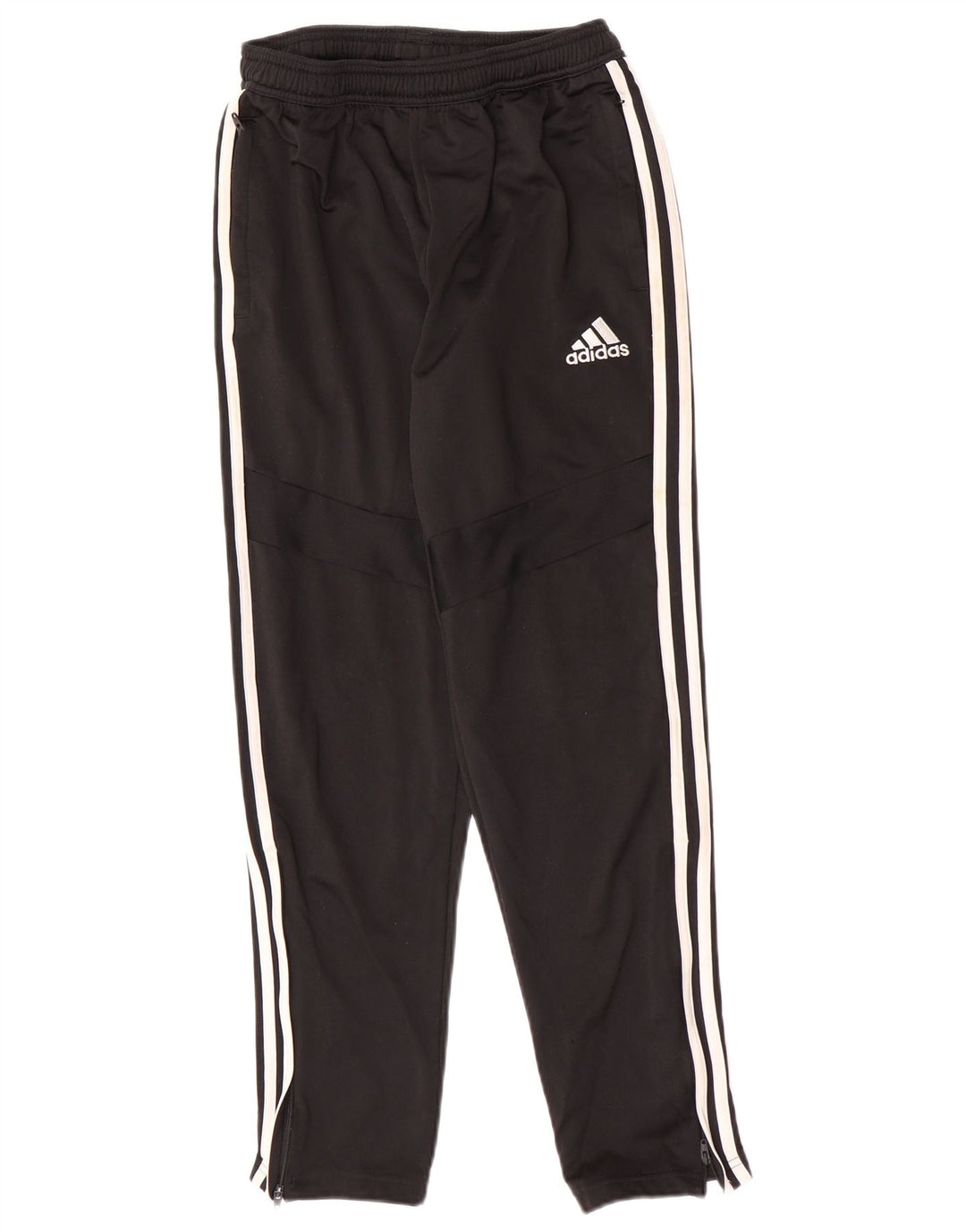 Adidas Drenge Træningsdragt Bukser 13-14 År Sort Polyester