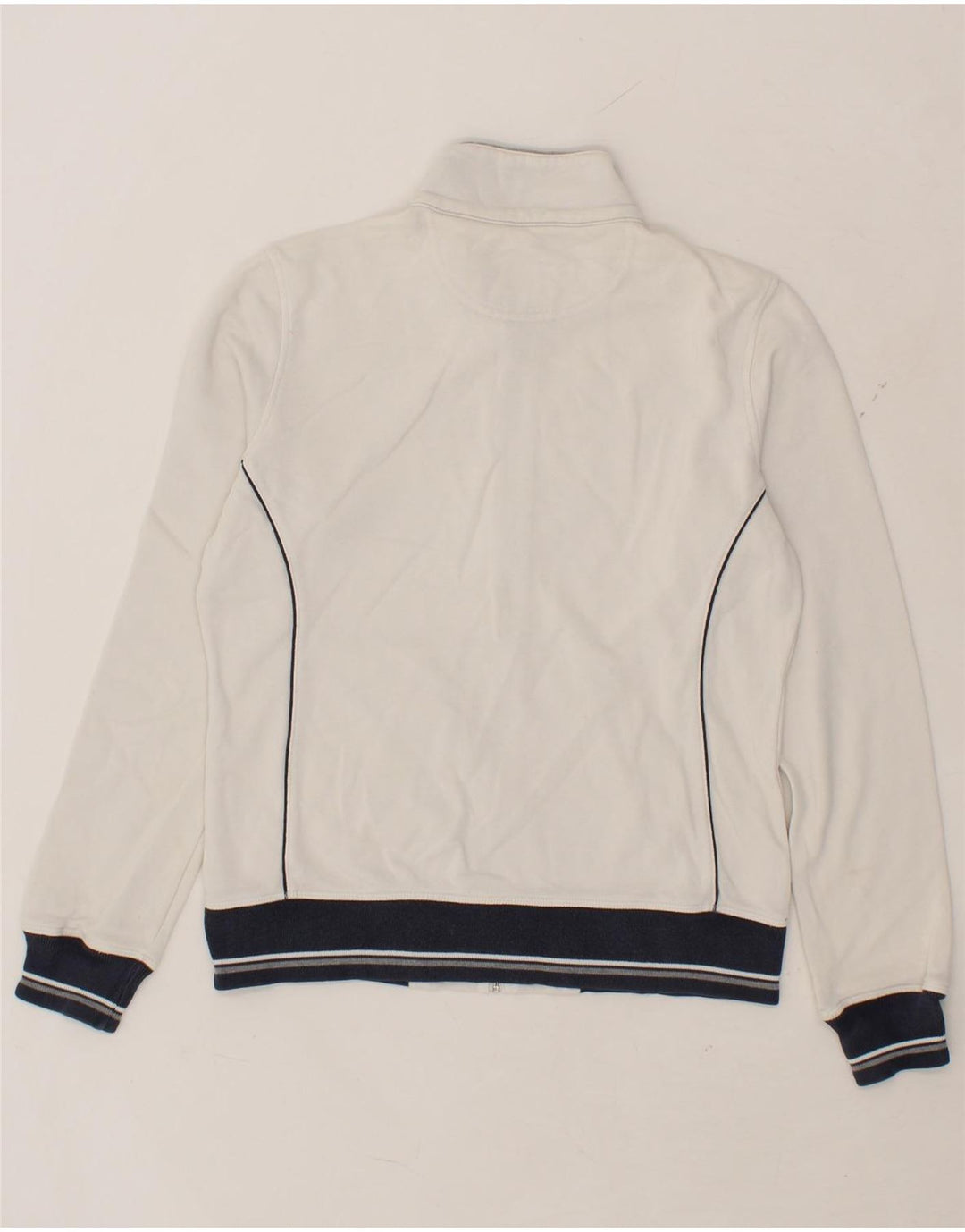CHAMPION Womens Heritage Fit Tracksuit Top Jacket UK 14 Large White Vintage Champion and Second-Hand Champion from Messina Hembry 