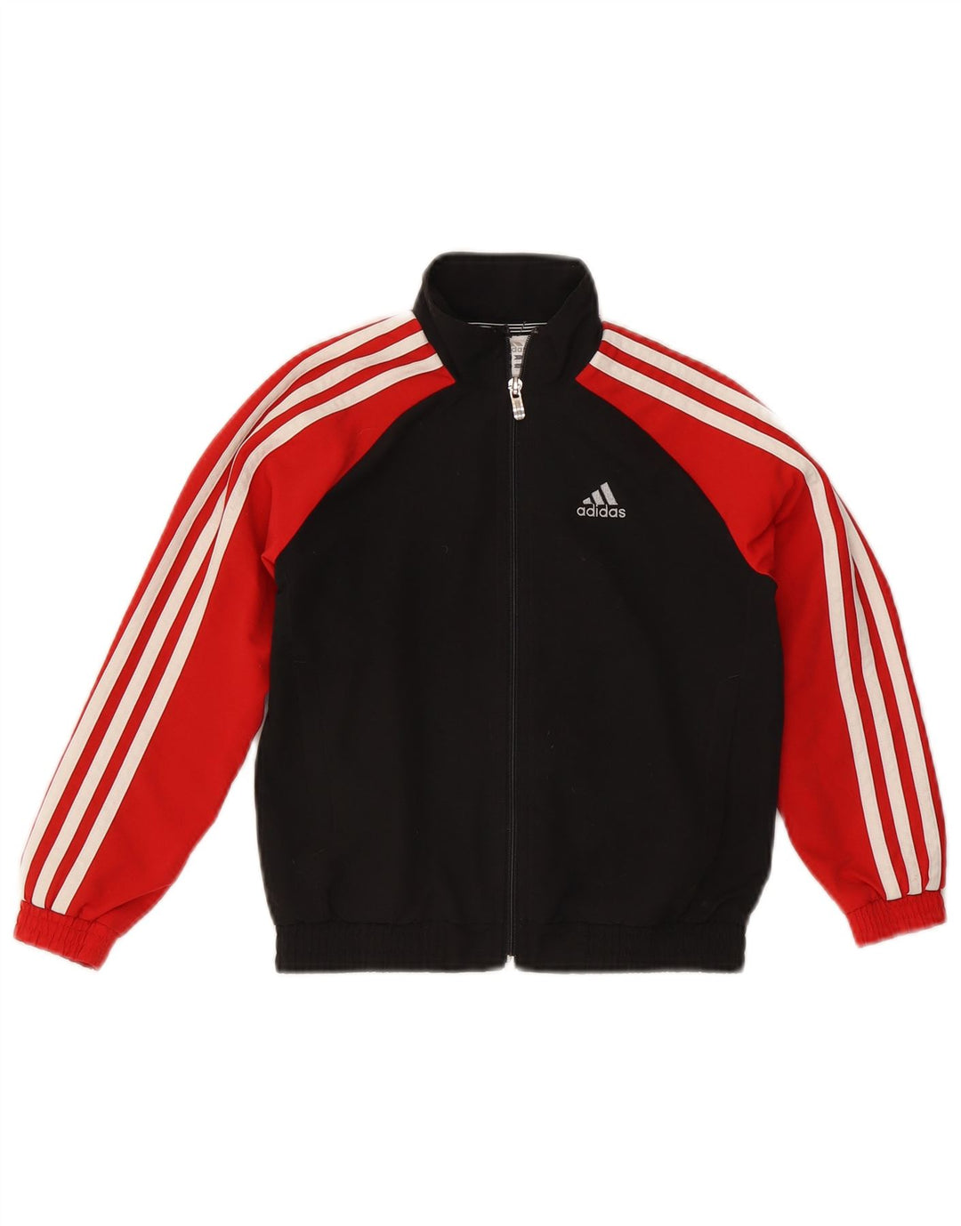 Adidas Boys Climalite træningsdragt topjakke 5-6 år Sort Colourblock