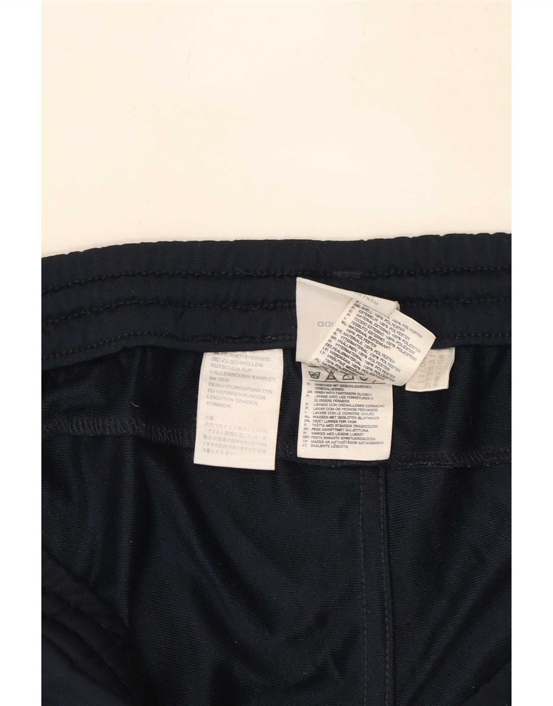 Adidas Træningsdragt bukser til mænd store marineblå polyester