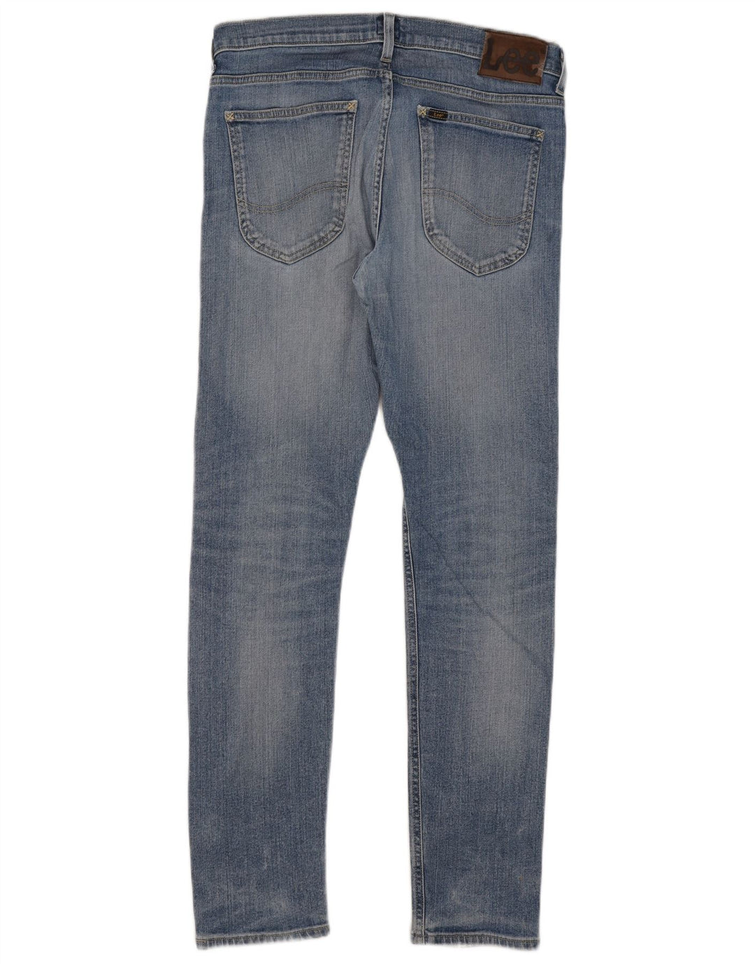 Lee Herre Luke Slim Jeans W32 L32 Blå Bomuld