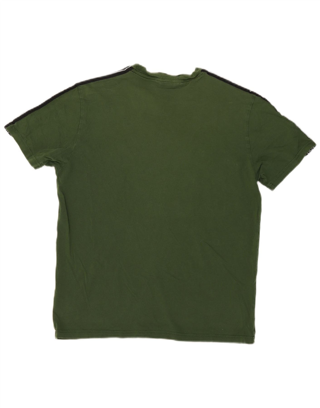 Champion Herre grafisk T-shirt Top Medium Grøn Colourblock